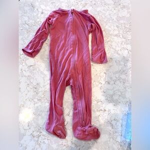 Carter’s 9M - double zipper - Cozy Pink Kids One Piece